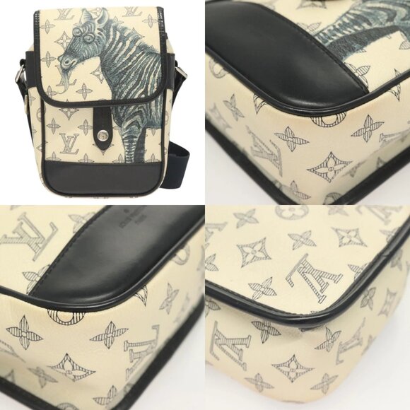 LOUIS VUITTON Monogram Savanna Messenger BB Shoulder Bag Navy M54247 Auth 127639 - Picture 13 of 15